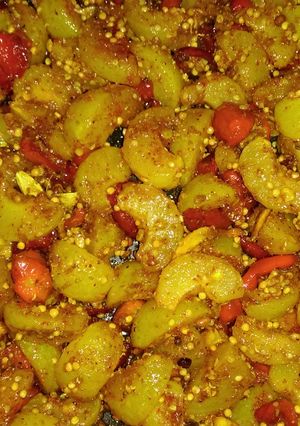A picture of Amala ki achar.