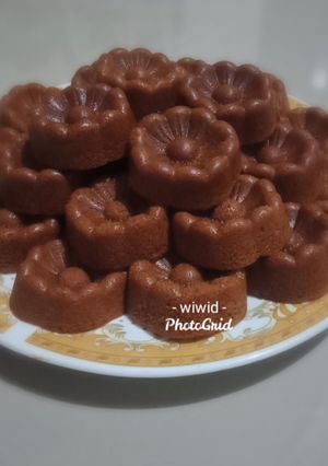 Foto resep Bolu sakura kukus (tanpa telur, tanpa margarin, tanpa mixer)