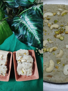 मखाने की बर्फी (makhane ki barfi recipe in Hindi) रेसिपी मुख्य फोटो