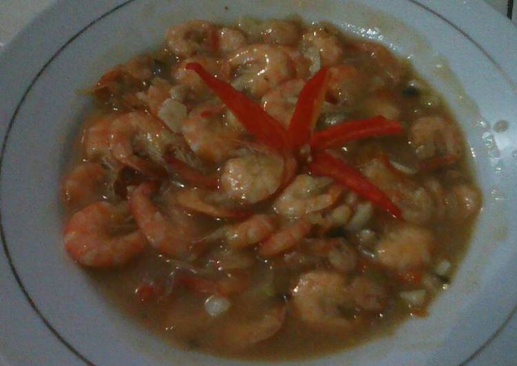 Resep Udang Kuah Kental Ala Chef Toton Anti Gagal