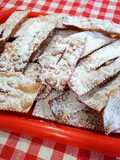 Chiacchiere di Carnevale con esubero di lievito madre