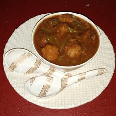 A picture of Spicy Manchurian.