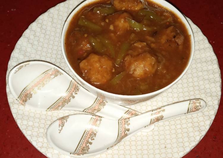 Recipe of Homemade Spicy Manchurian