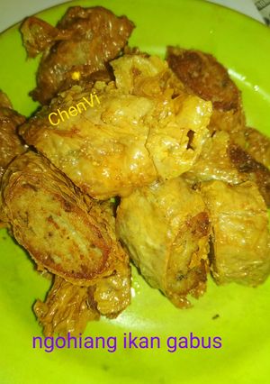 Foto resep Ngohiong Ikan gabus