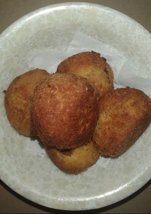 Potatoes ball ainihin hoton girkin