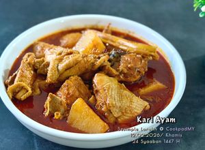 Gambar Kari Ayam Pedas