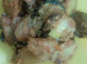 A picture of chilli powder turmeric powder