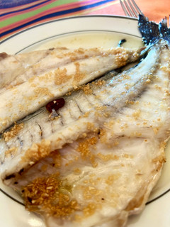 Una foto de Dorada al horno con vuelcos 🐟