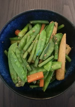 Une photo de Salade de légumes croquants