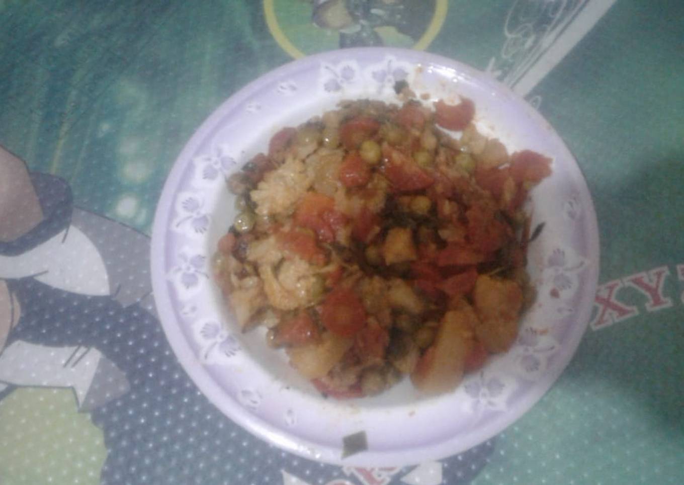 Mixture of vegetables