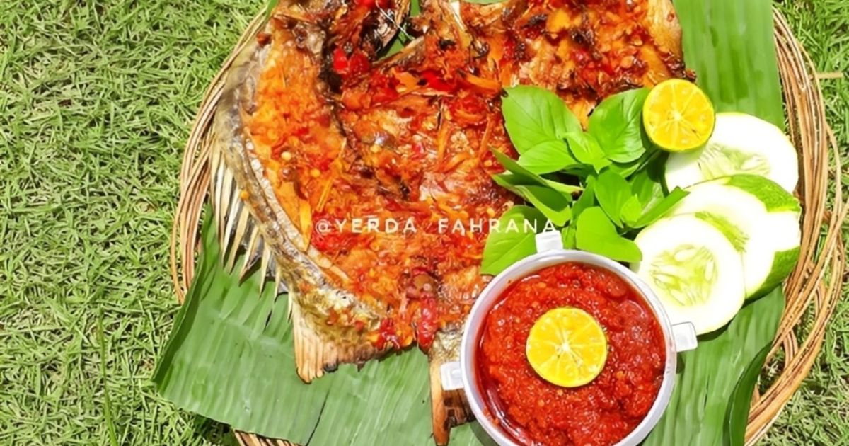 Ikan Bakar Bumbu Merah 예르다🐟