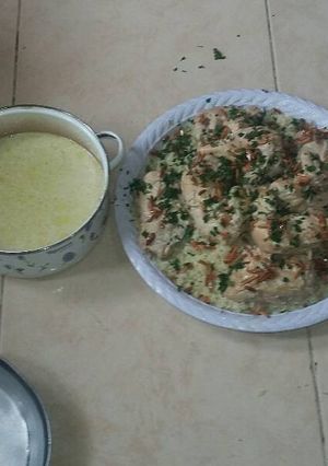 صورة لوصفة منسف اردني