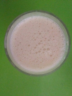 A picture of Banana smoothie.