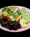 SP.0335 - Heo Xào Củ Hành - Ốp La Hột Gà