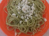 Spaghetti al cilantro