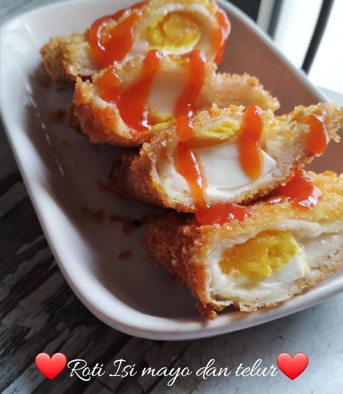 Foto resep Roti Isi Mayo dan Telur