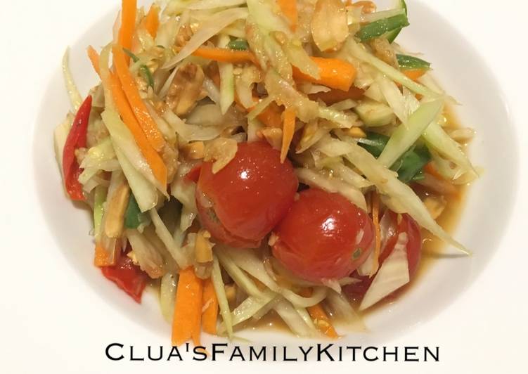 Resep Som Tam Thai Papaya Salad Yang Lezat
