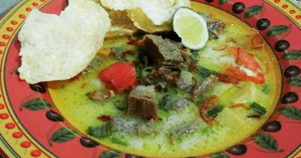 1 428 resep soto betawi enak dan sederhana ala rumahan 
