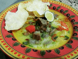 Soto betawi kuah susu