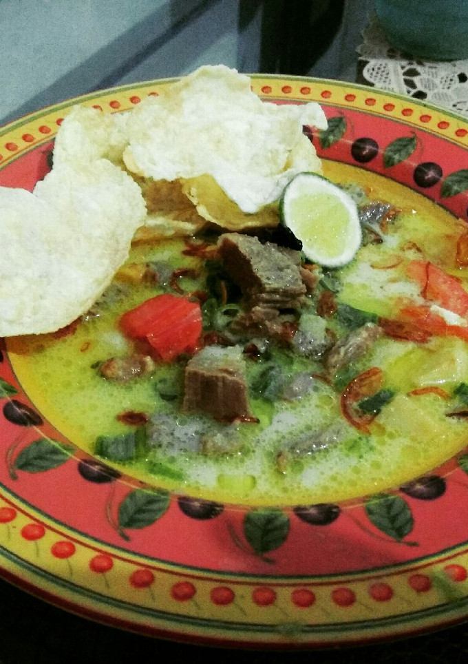 Foto resep Soto betawi kuah susu