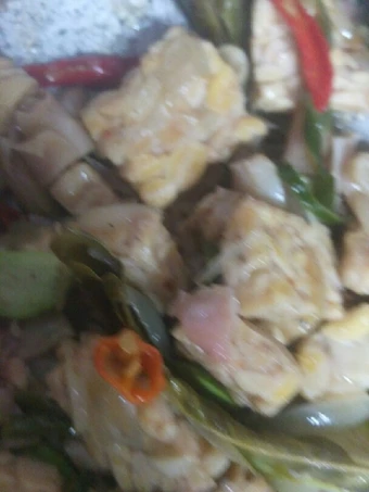 Cara Gampang Membuat Resep  Cumi asin tumis tempe yang Enak, Bikin Ketagihan