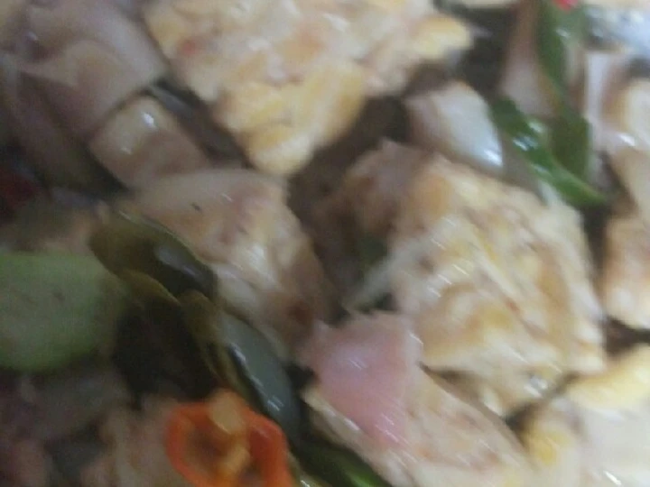Cara Gampang Membuat Resep  Cumi asin tumis tempe yang Enak, Bikin Ketagihan
