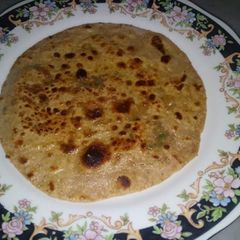 A picture of Sattu ke parathe.