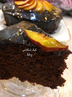 عکسی از دستور کیک شکلاتی بدون تخم مرغ