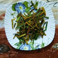 A picture of Crispy (Bhindi)Okra.