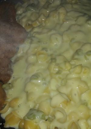 Una foto de Salsa de arvejas y panceta!