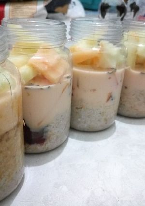 Foto resep Overnight oatmeal