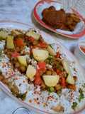 Dahi bara cholay chaat