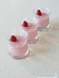 Mousse de frambuesa