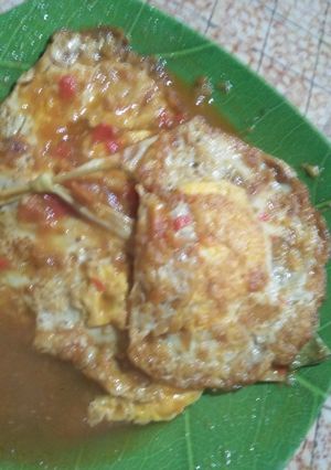 Foto resep Telur ceplok balado