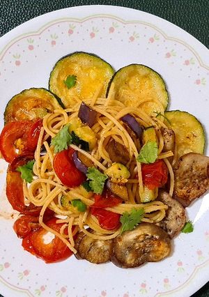 普羅旺斯義大利麵 Ratatouille Pasta 的食譜成品照片