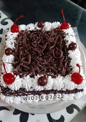 Foto resep Black Forest Simple