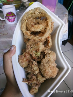 Foto resep Onion Rings & Kembang Kol Goreng Tepung