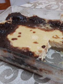 Una foto de Tarta de queso sin horno vegana 🧀