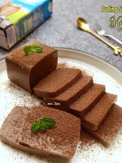 Foto resep Puding Susu Kotak
