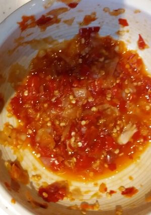 Foto resep Sambal bawang merah mentah