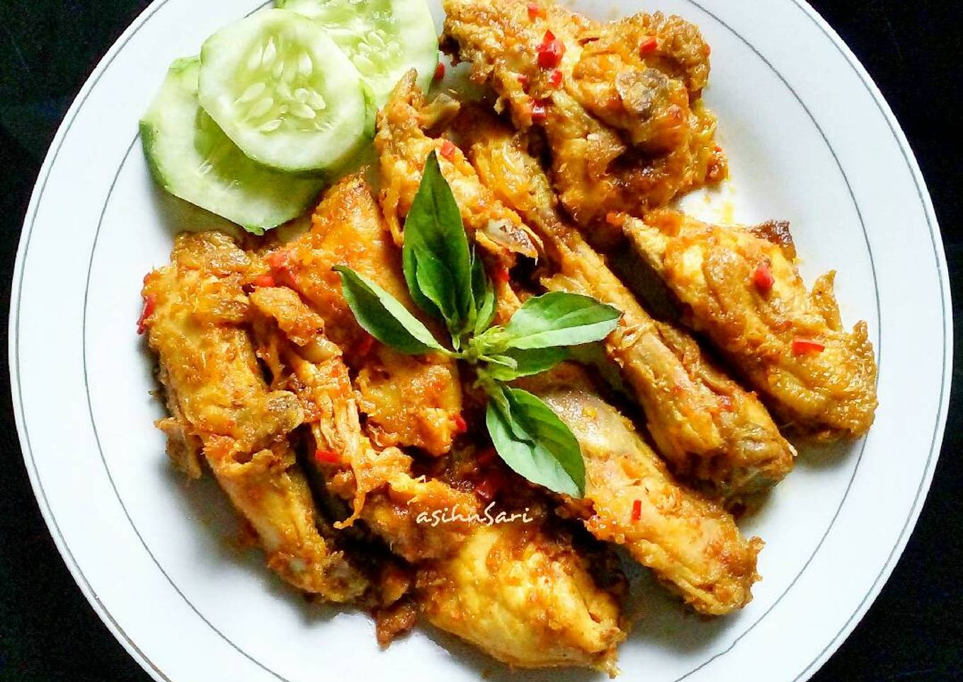 Ayam Kampung Ungkep Masak Bumbu Bebek (tanpa msg)