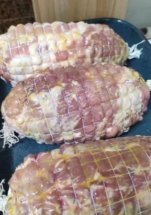 Una foto de Bondiola de cerdo agridulce