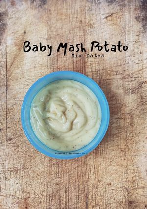 Gambar Baby Mash Potato With Dates