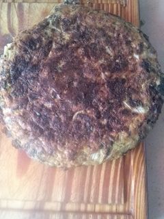 Una foto de Tortilla de acelga con carne