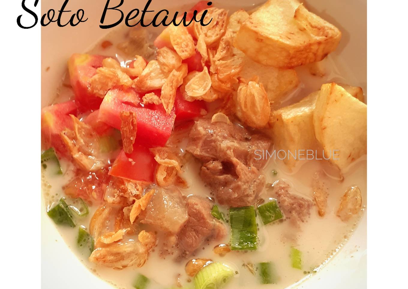 Soto Betawi Termudah