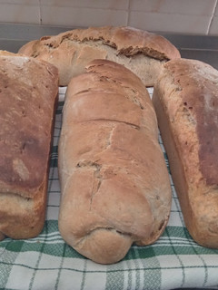 Una foto de Pan de campo con harina de espelta