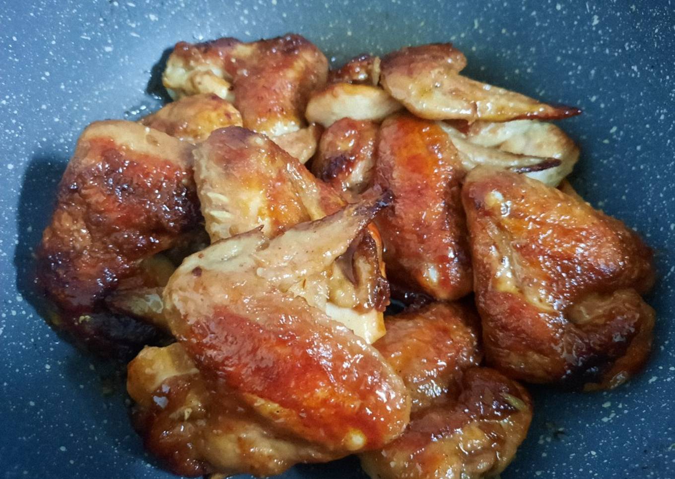 Sweet Honey Garlicky Chicken Wing