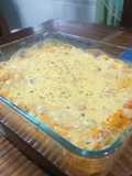 Chicken-Broccoli Baked Mac