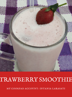 Foto resep Strawberry Banana Smoothies