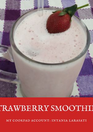 Foto resep Strawberry Banana Smoothies